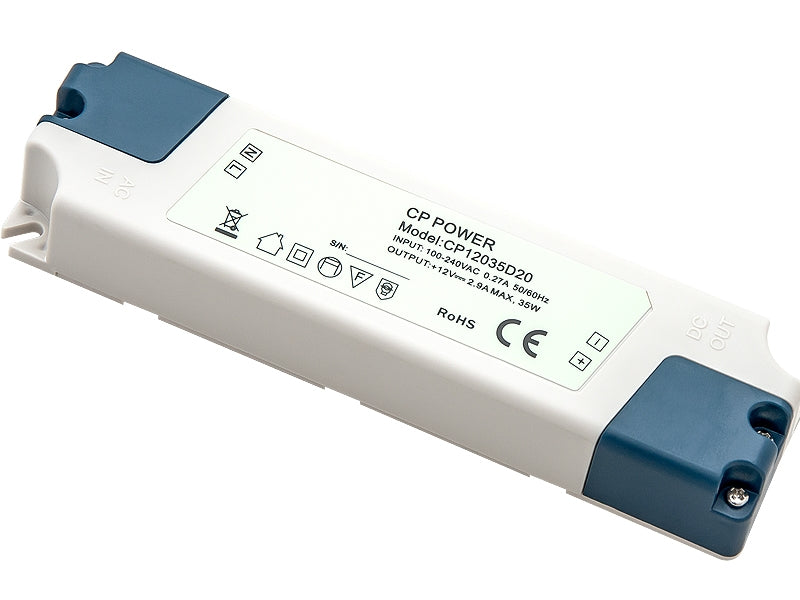 Keuken inbouw LED adapter / voeding 12V / 2,9A 35W Keuken inbouw LED adapter / voeding 12V / 2,9A 35W